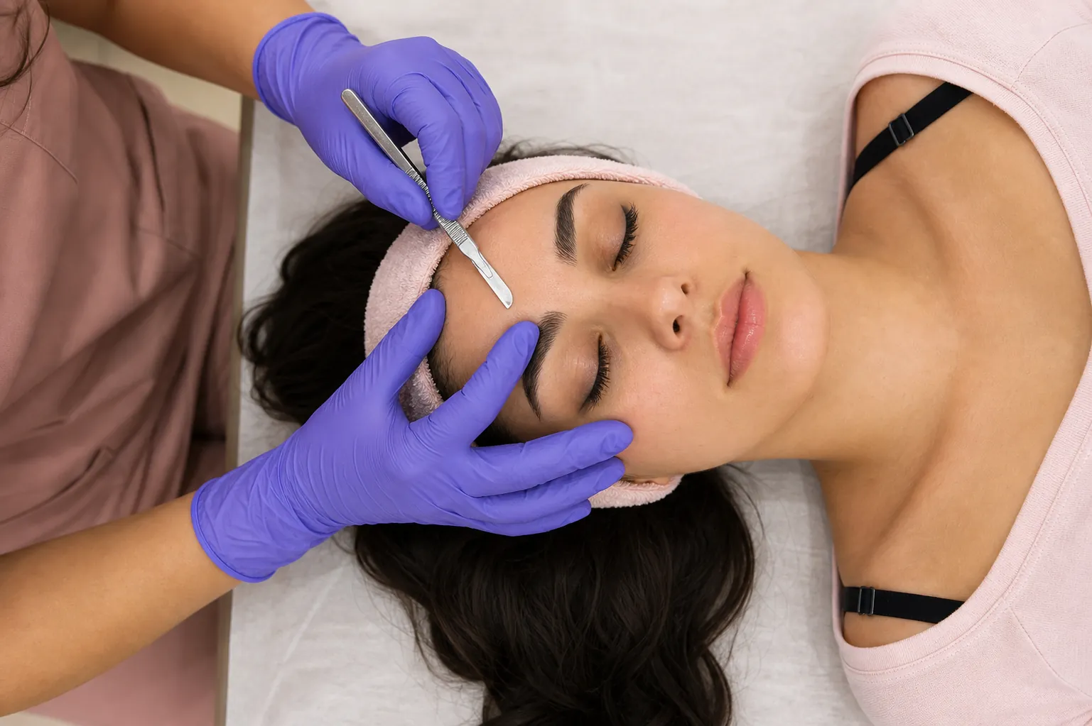 Dermaplaning Facial at SI Glam Glow in Staten Island