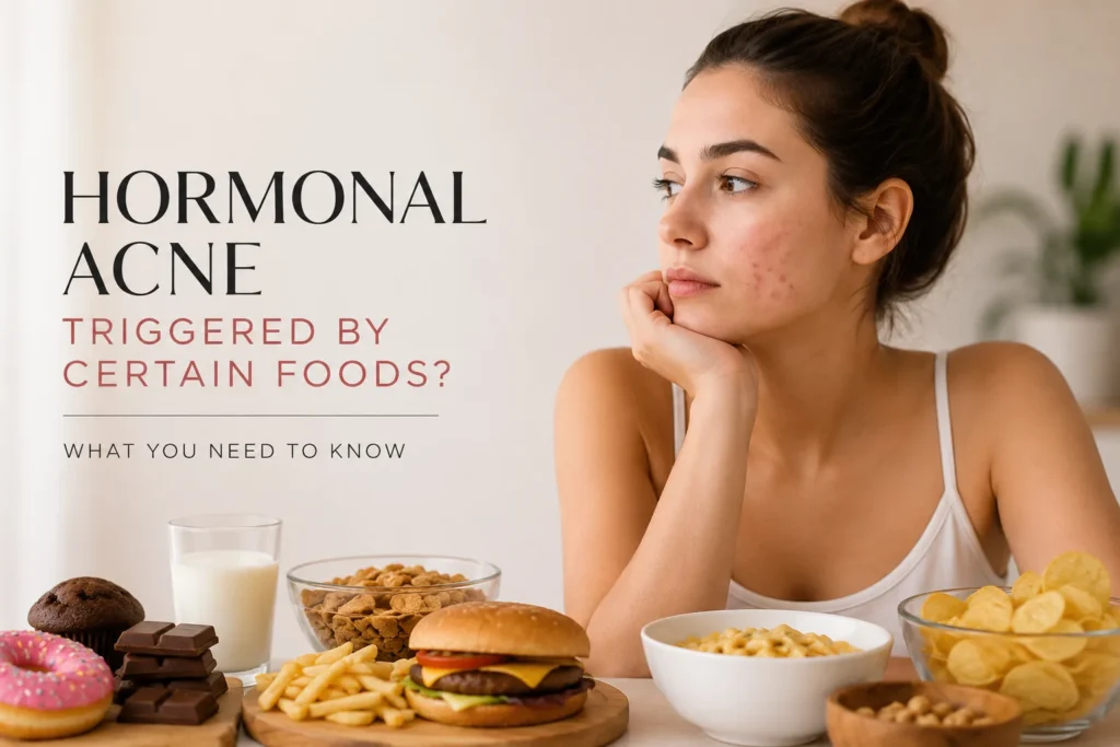 Hormonal Acne Triggered By Certain Foods?
